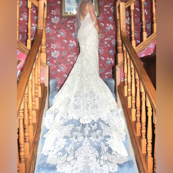 Sottero & Midgely Canterbury 20SW663 Ivory Wedding Dress - Picture 2 of 9